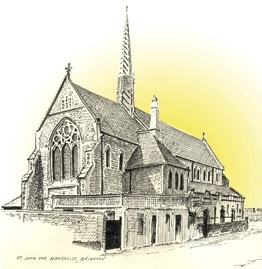 church by Knoyle Hall