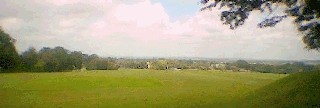 View north across Upper Dicker to the High Weald View north across Upper Dicker to the High Weald